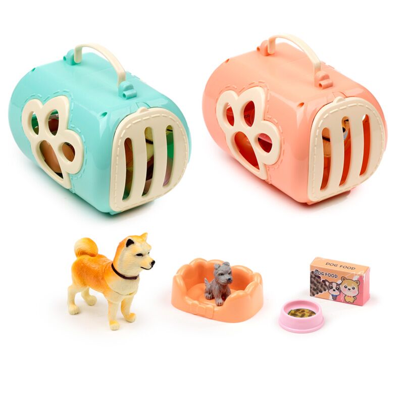 Shiba inu hond 5-delige mini huisdier draagset