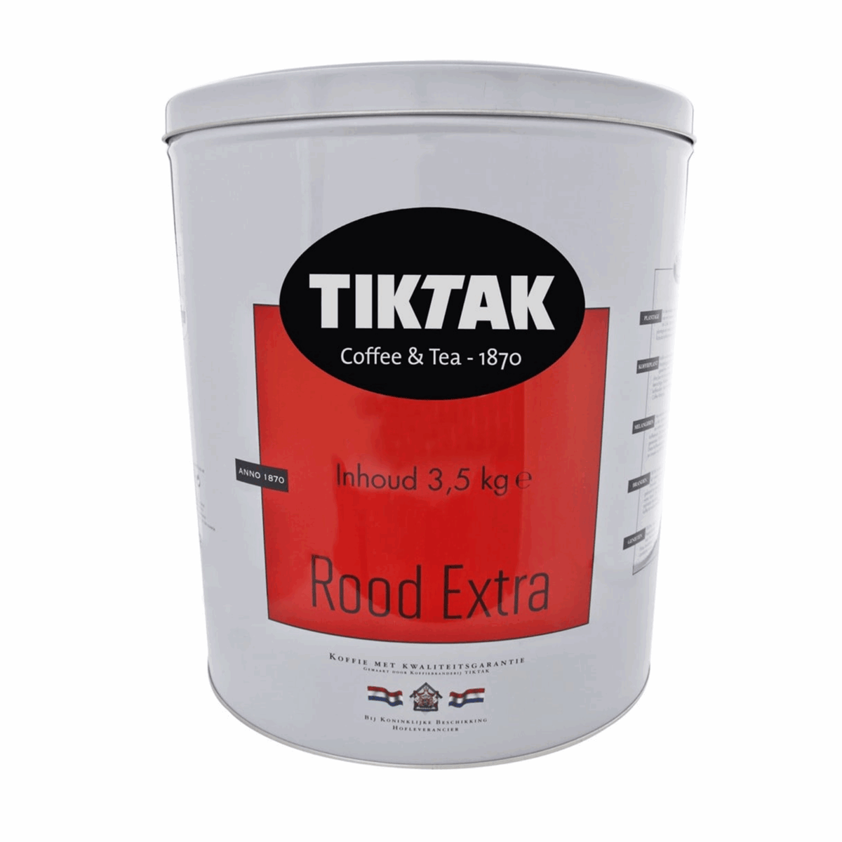 Tik tak koffie rood snelfilter (3,5kg)