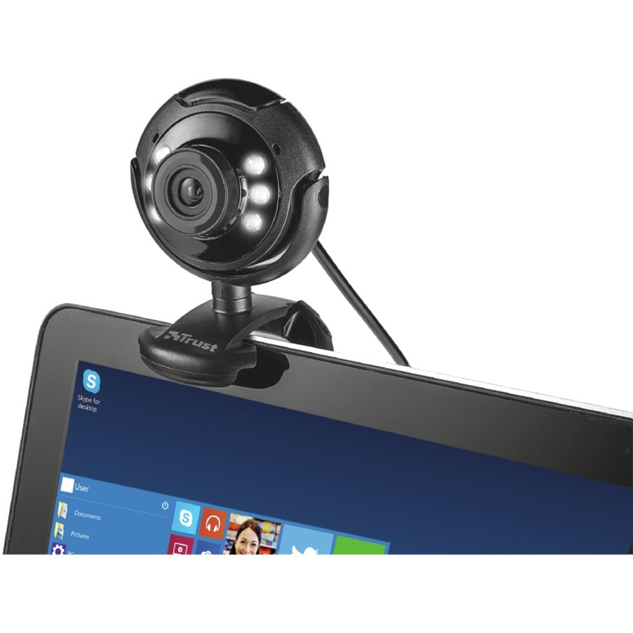 Trust webcam spotlight pro zwart 7 cm | 50 stuks