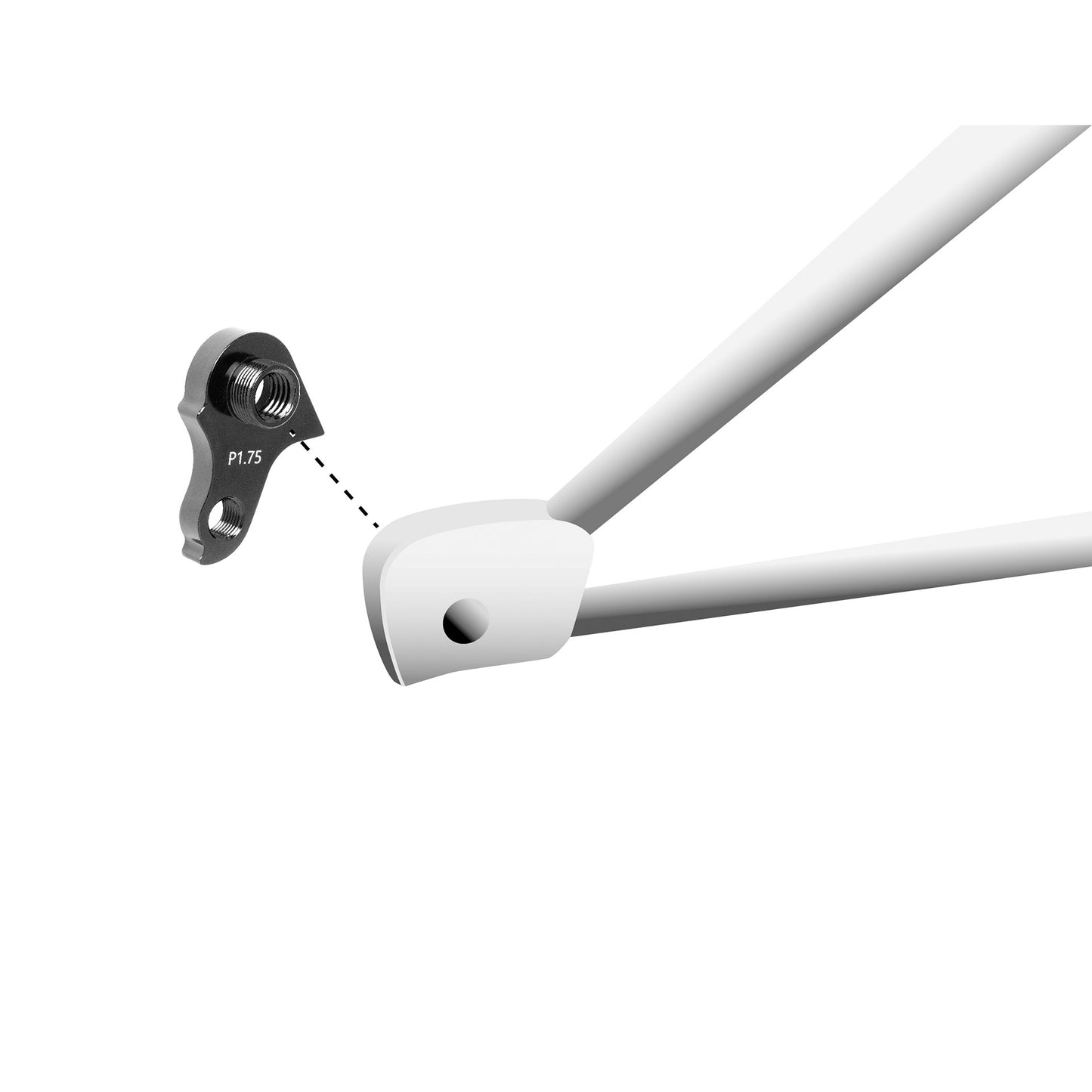 Union schaltauge derailleur hangers gh-321 screws included