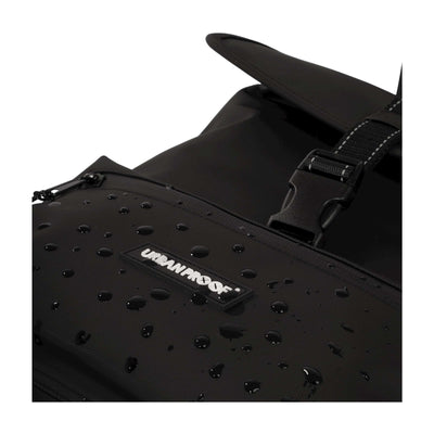 Urbanproof tas double cargo up recycle 38l zwart