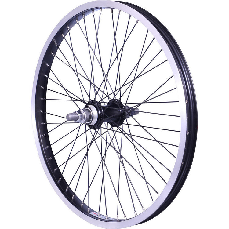 Velox achterwiel bmx cargo 20 freewheel 14mm as 48sp zw.