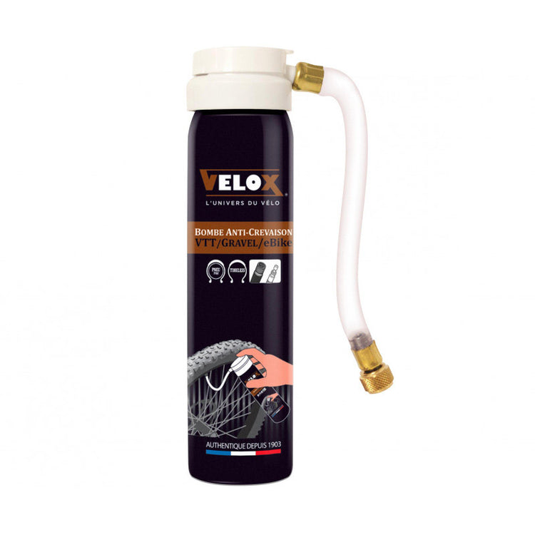 Velox reparatievloeistof mtb gravel presta schrader 75ml