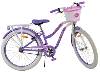 Volare lovely kinderfiets - meisjes - 24 inch - paars - twee handremmen