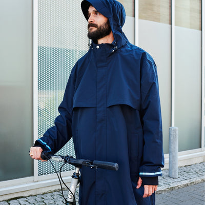 Weathergoods sweden regenjas imbris navy l