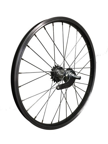 Hh achterwiel 20x1.75 zwart velamos remnaaf