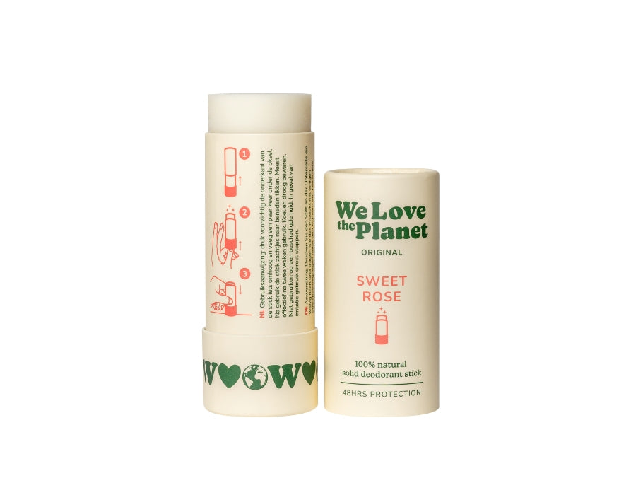 We love the planet deo stick sweet rose - 40g