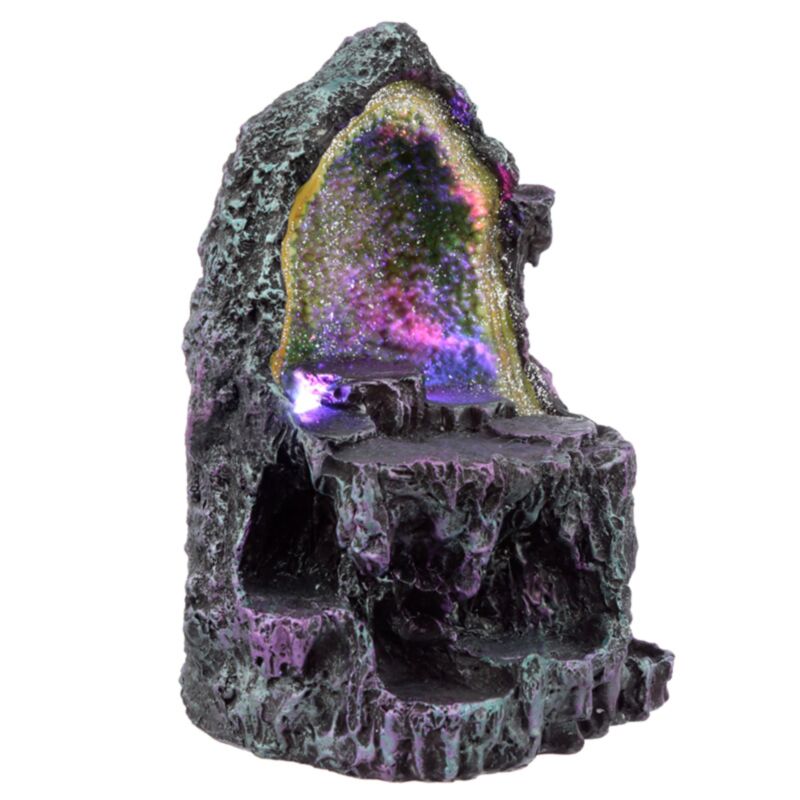 Dark legends kristalgrot led miniatuur beeldjes display