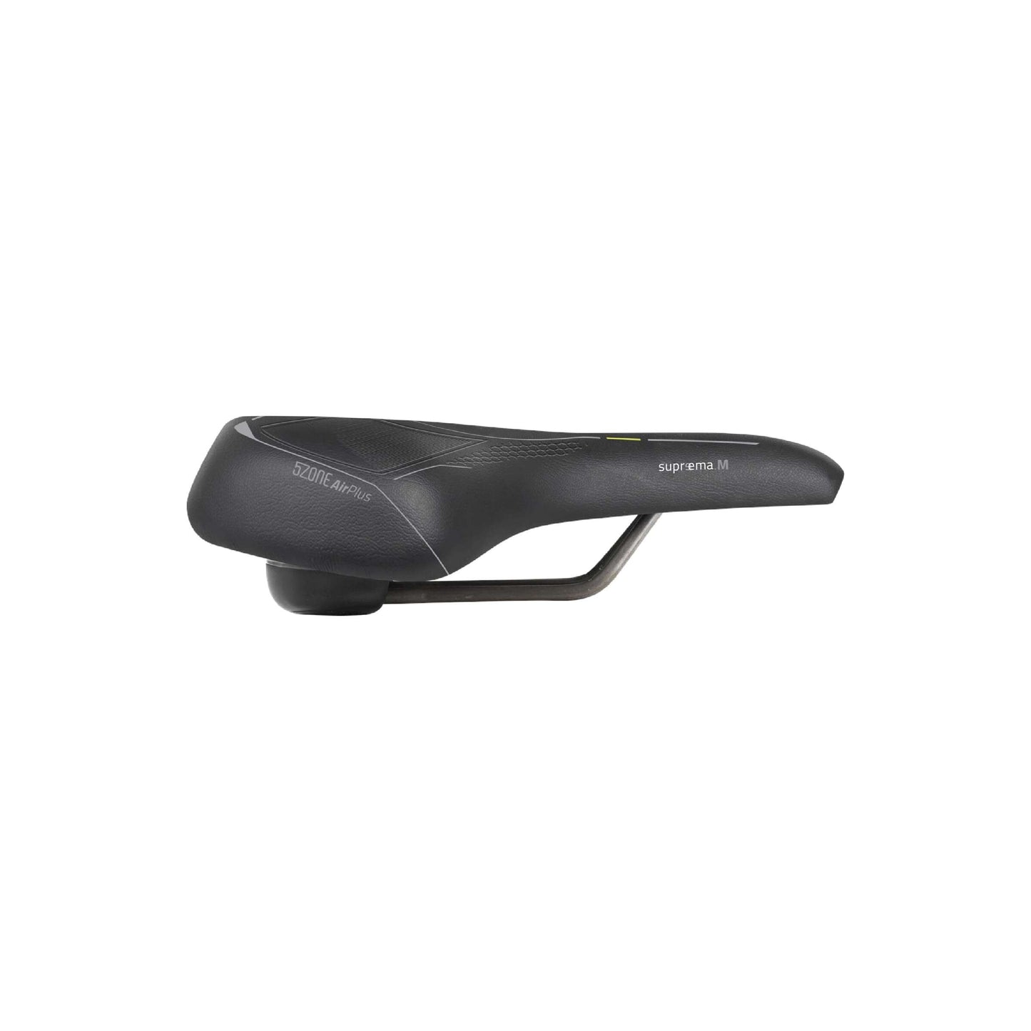 Selle Bassano zadel Suprema 5zone EL heren zwart