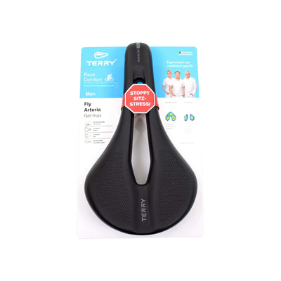 Terry zadel Fly Arteria Max gel heren zwart