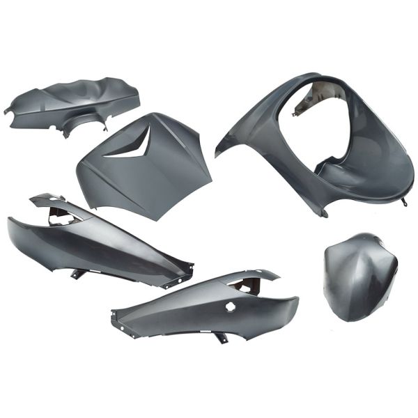 Edge plaatset 6-delig voor peugeot vivacity tot bouwjaar 2008 - anthraciet
