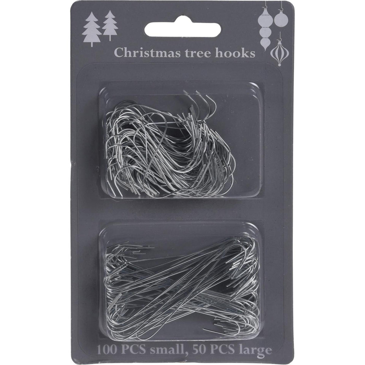 Kerstboomhaakjes 150st doos a 24 sets