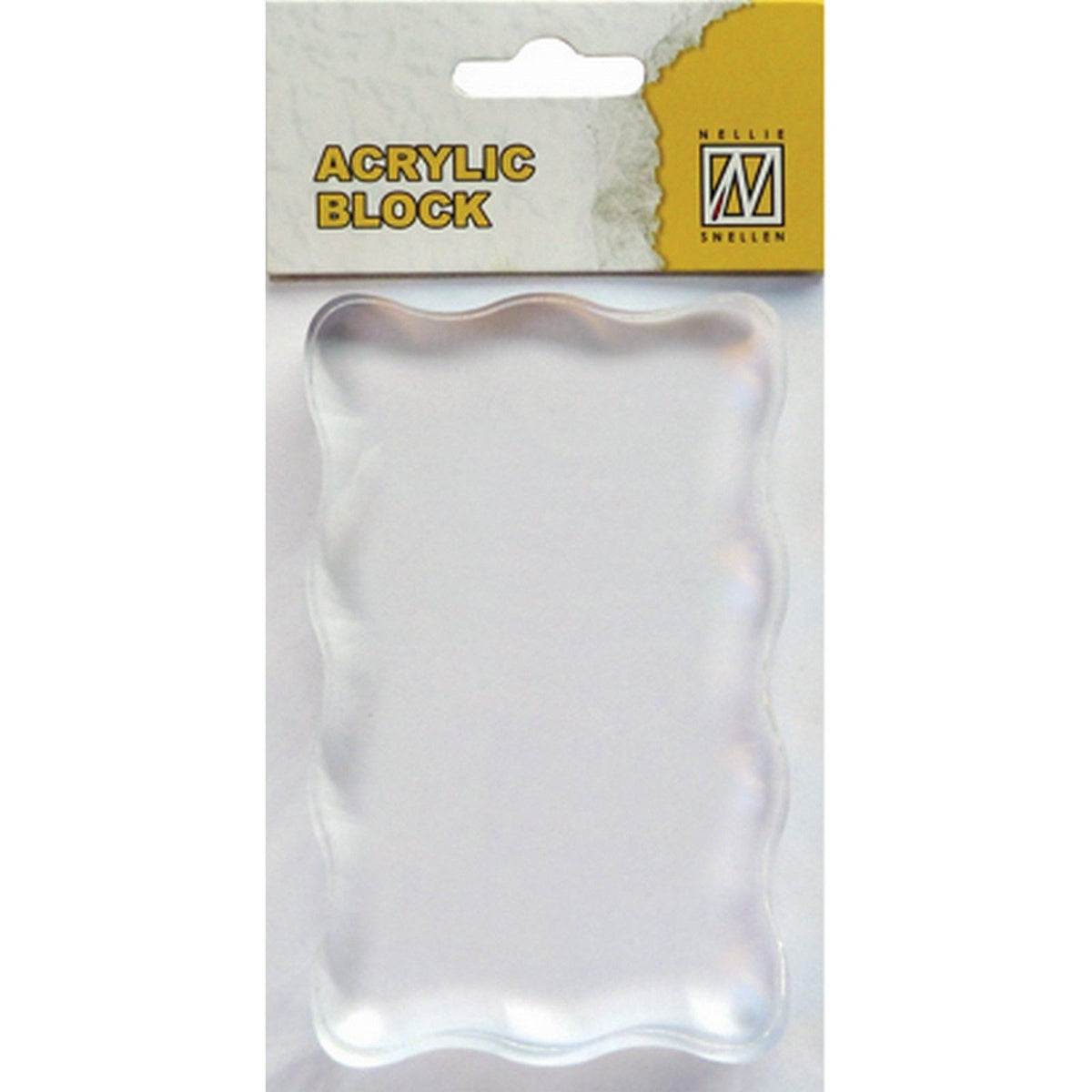Nellie's choice • acryl stempelblok 50x80x8mm