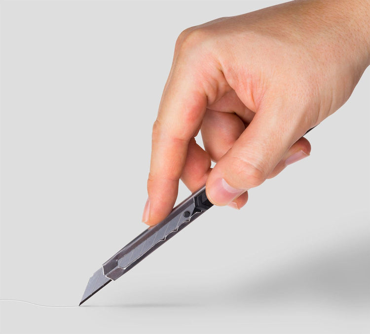 Luxshield stainless steel cutter knife