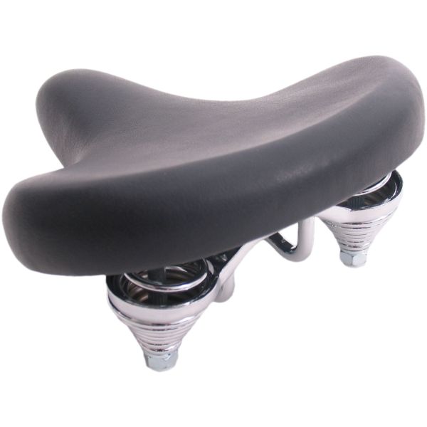Zadel transport kinderfiets 20-22 - zwart