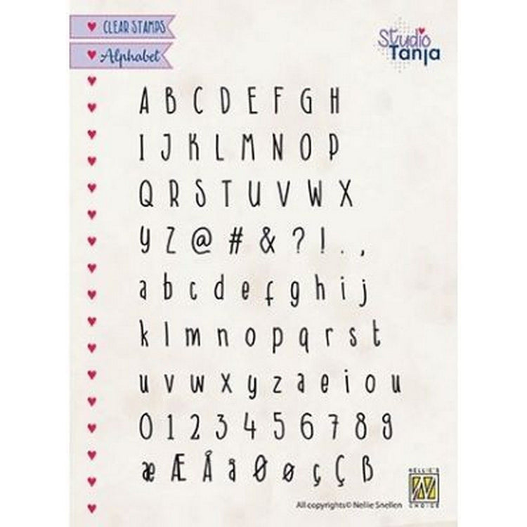 Nellie's choice • alphabet clear stempels javi