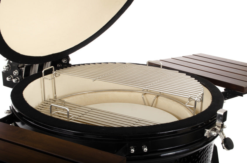 Arbaer Hitteschild 2x Halve Maan voor Kamado Large