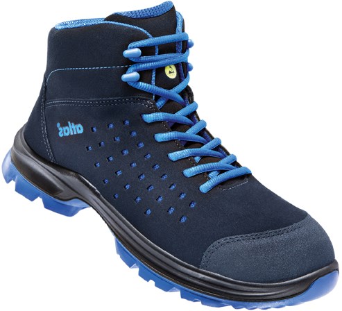 Atlas werkschoen sl 82 2.0 hoog s1 | zwart blauw | maat 38 - 00.012.097.38