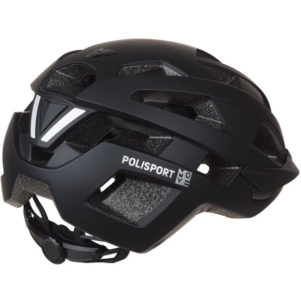 Polisport city move fietshelm l 58-61cm zwart