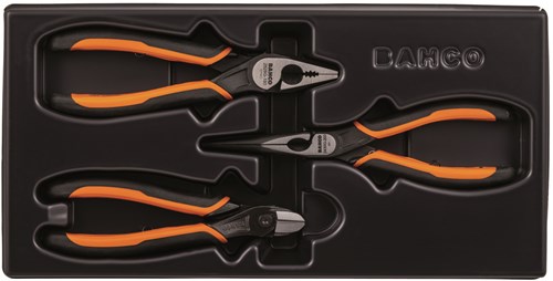 Bahco gereedschapsset ergo™ | combinatietang | zijsnijtang | punttang - 3-delig - 9897g 3