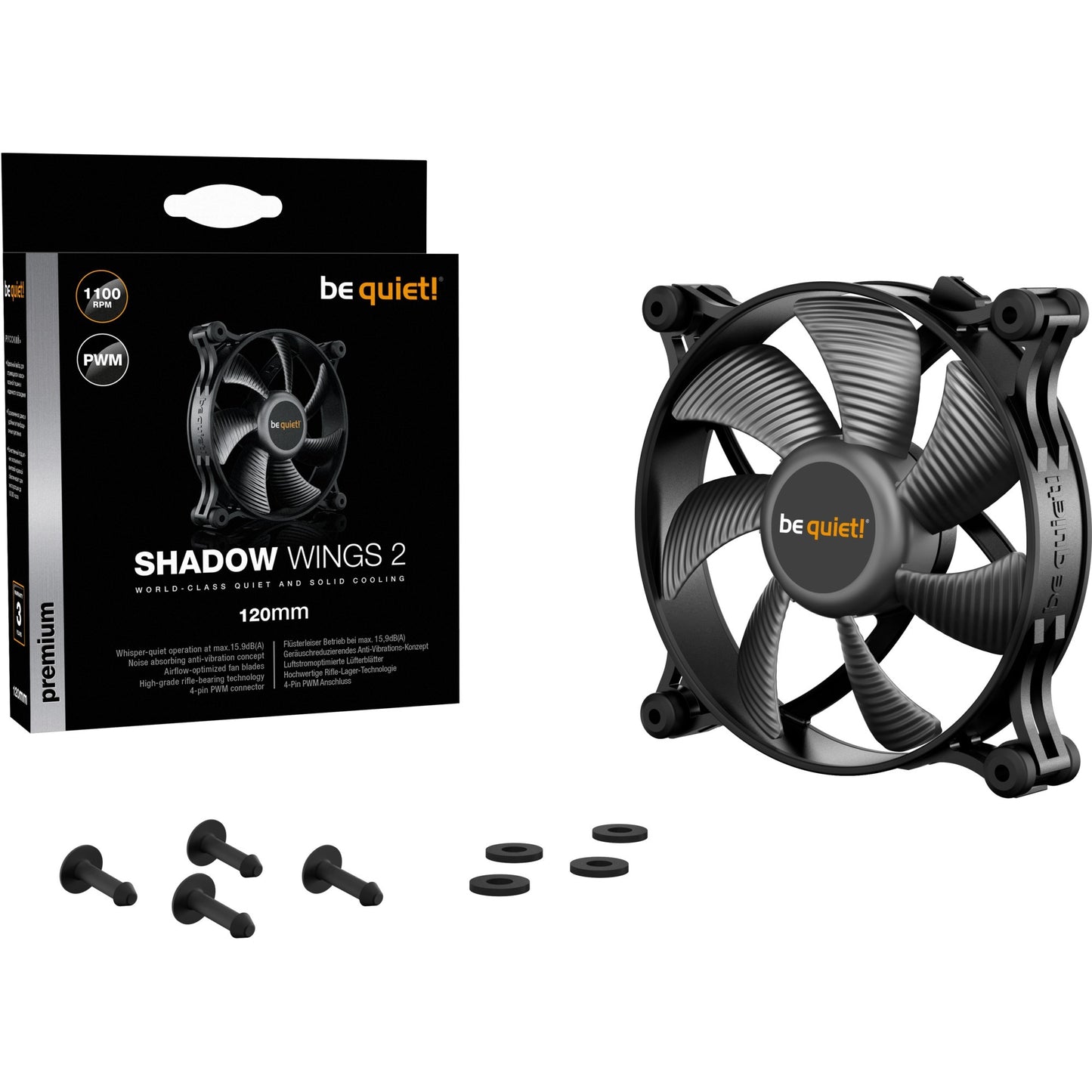 Be quiet! Shadow 2 PWM 120 mm