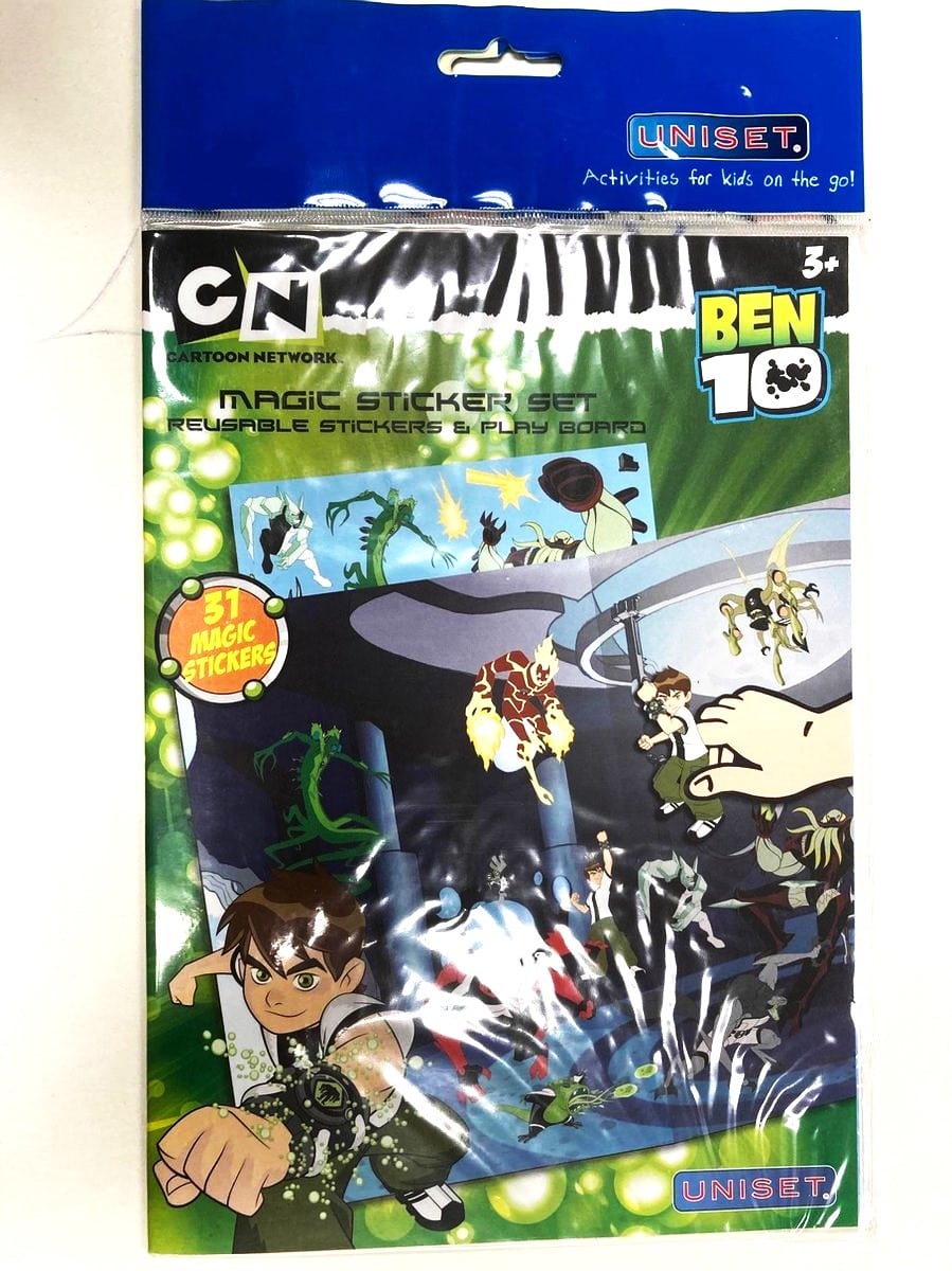 Van der doelen ben 10 raamstickers met panorama