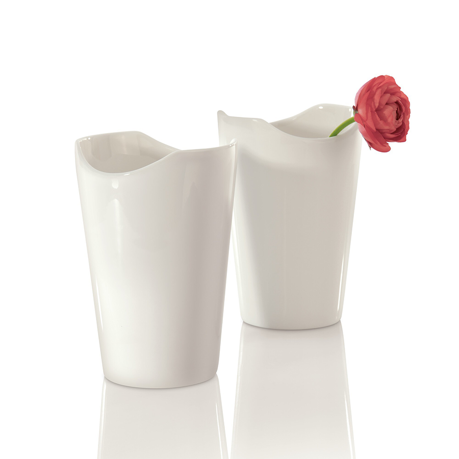 Berghoff eclipse vaasje 12cm 2 stuks