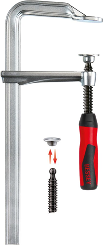 Bessey geheel stalen lijmtang gz-2k 200 100 - gz20-2k