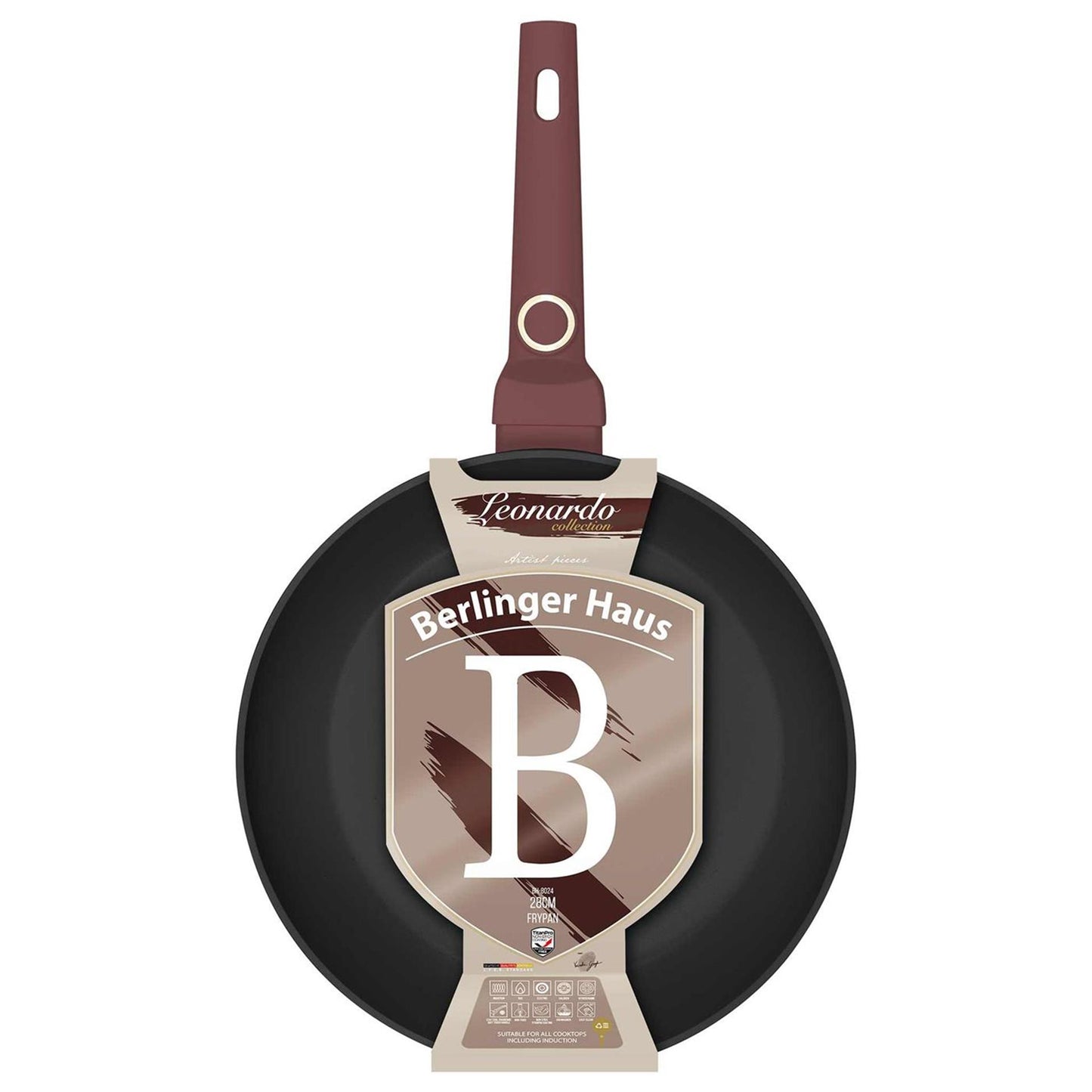 Berlingerhaus koekenpan 28cm leonardo collection
