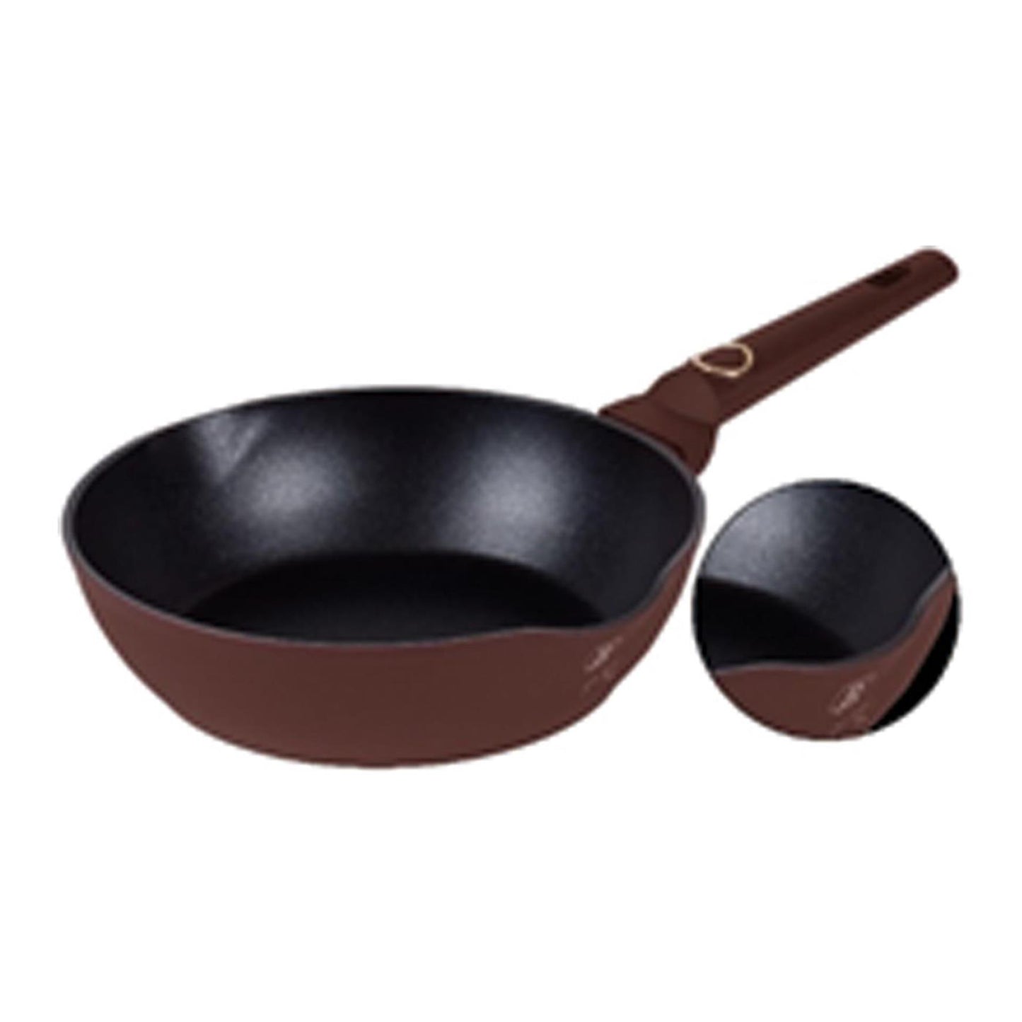 Berlingerhaus diepe koekenpan 28cm leonardo collection