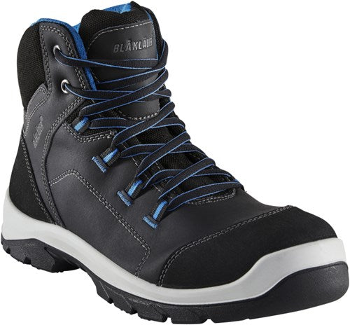 Blåkläder veiligheidsschoen 2434 s3 hoog | zwart blauw | maat 45 - 00.183.002.46
