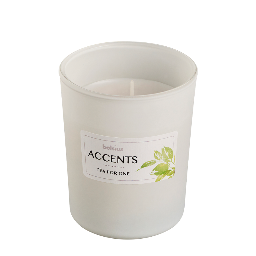 Bolsius geurglas accents tea for one 92 76mm