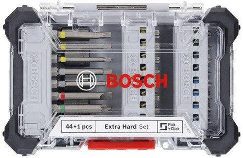 Bosch accessoires 44-delige set met schroevendraaier (displayvariant) - 2607017733