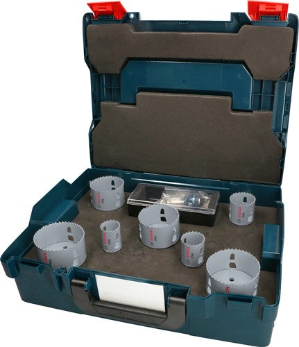 Bosch accessoires pro multi material pc plus hole saw set | 13 pcs - 2608594433
