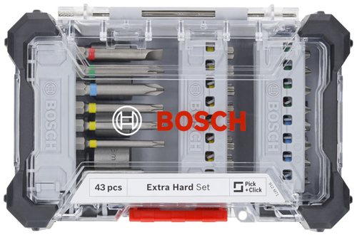 Bosch accessoires sets prof - extra hard set 43-delig - 2607017727