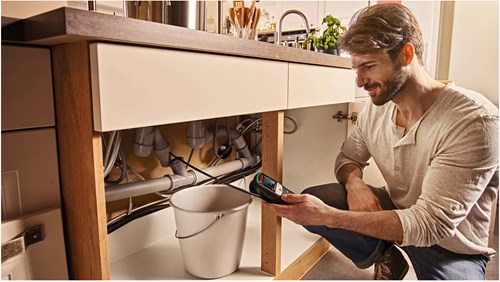 Bosch groen bosch universalinspect - inspectiecamera - inclusief haak, spiegel, magneet, 2 beugels en opbergetui