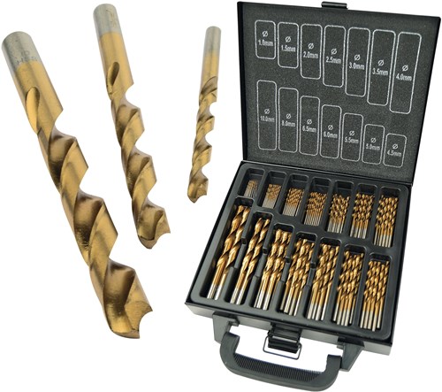 Brüder mannesmann borenset hss titanium 99 dlg 1-10 mm (hobby) - 54399