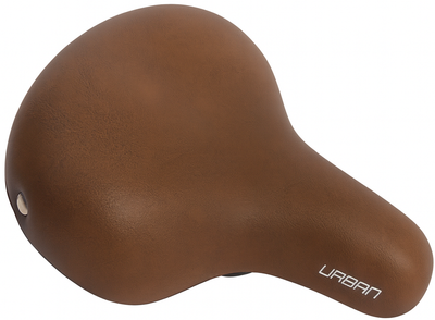 Fietszadel Edge Urban - mat donkerbruin (op kaart)