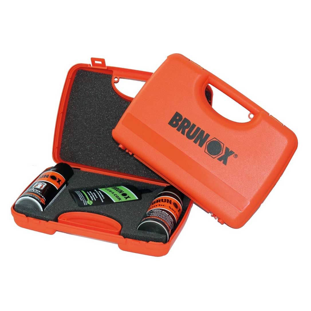 A. van nieuwenhuizen zn b.v. brunox® geschenkbox 'fiets' 1 x ts 100ml.. 1 x tkett 100ml.. 1 x deo 100ml.