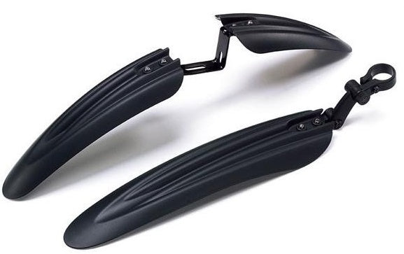 Sunnywheel 24-26 inch kunststof spatbordset mtb atb zwart