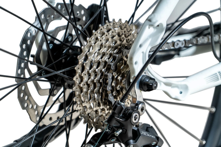 Chrisson e-scheat 27.5 inch 48 cm heren 9v hydraulische schijfrem wit