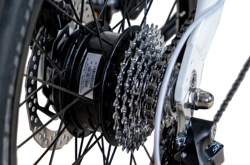 Chrisson ef3 20 inch 32 cm unisex 9v mechanische schijfrem wit