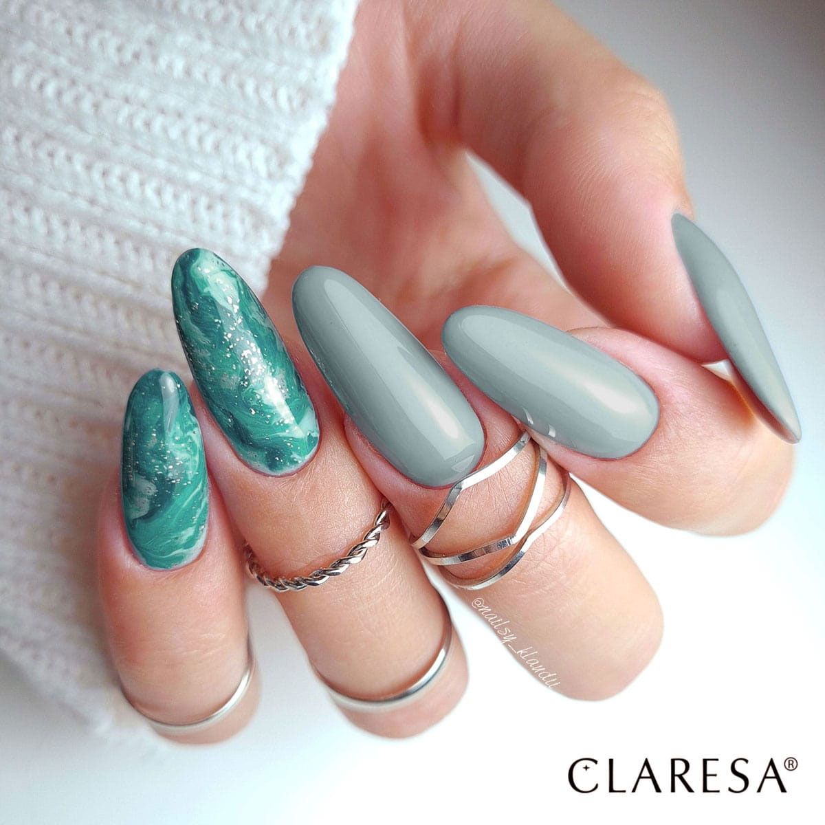 Claresa uv led gellak 5ml green winks 1