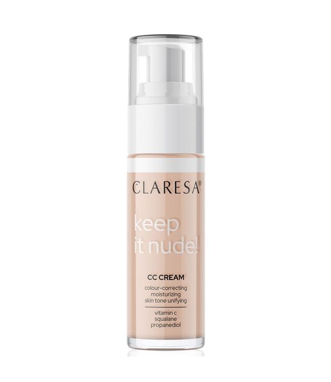 Claresa keep it nude! cc cream 102 warm medium 33gr.