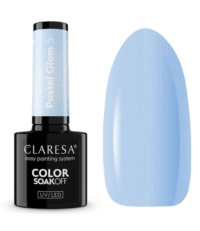 Claresa uv led gellak 5ml pastel glam 5