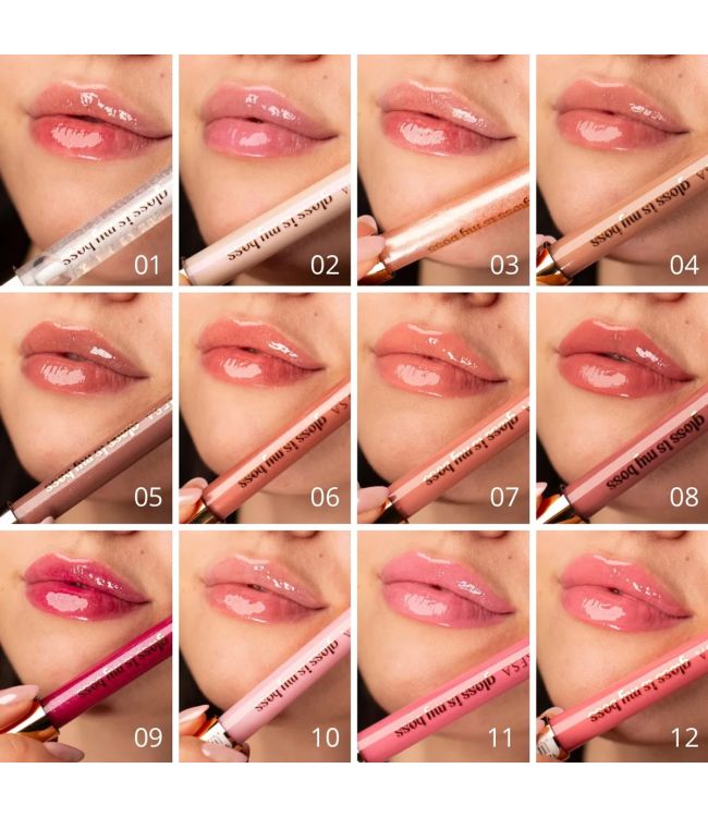 Claresa lipgloss gloss is my boss 04 girl chief 5ml