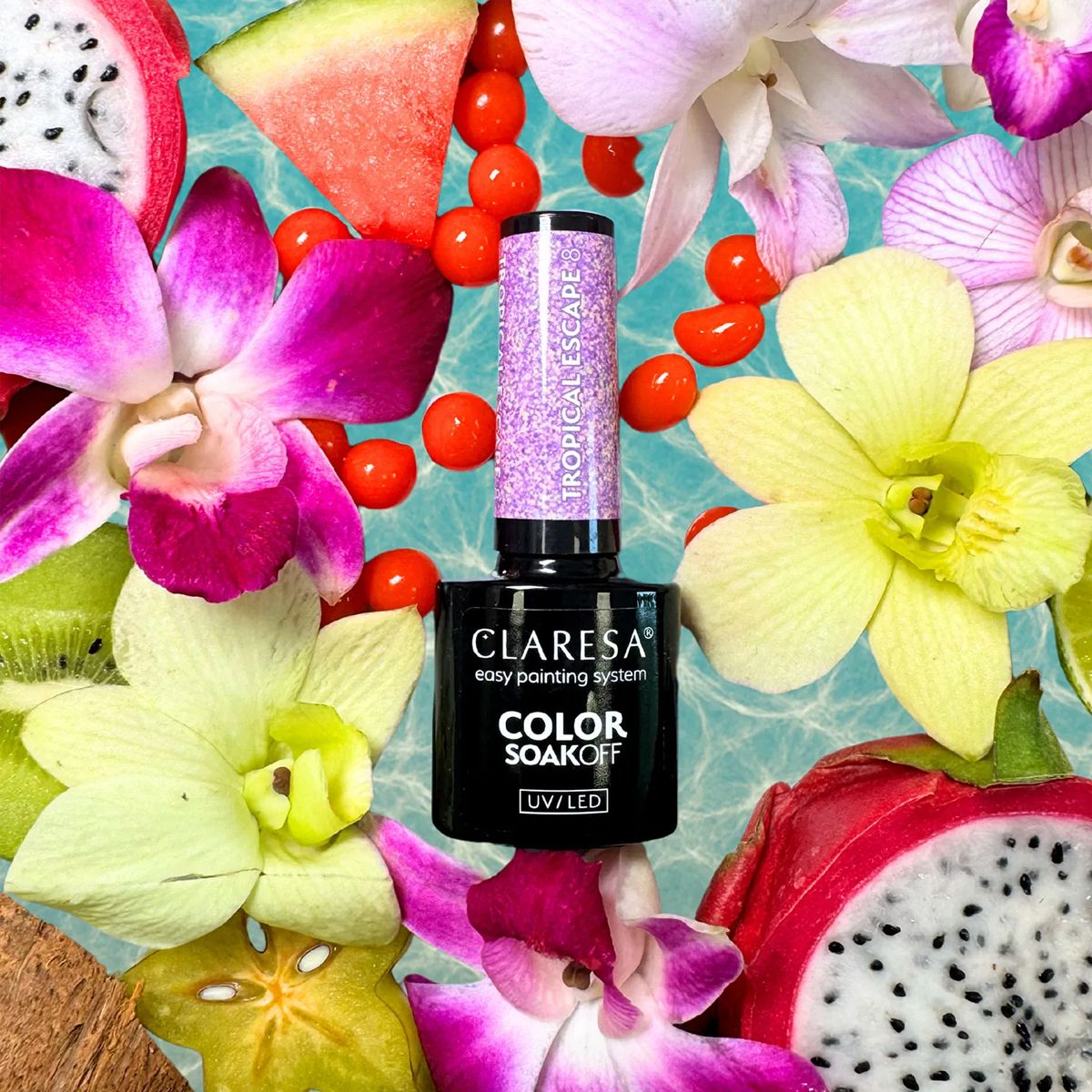 Claresa uv led gellak 5ml tropical escape 8