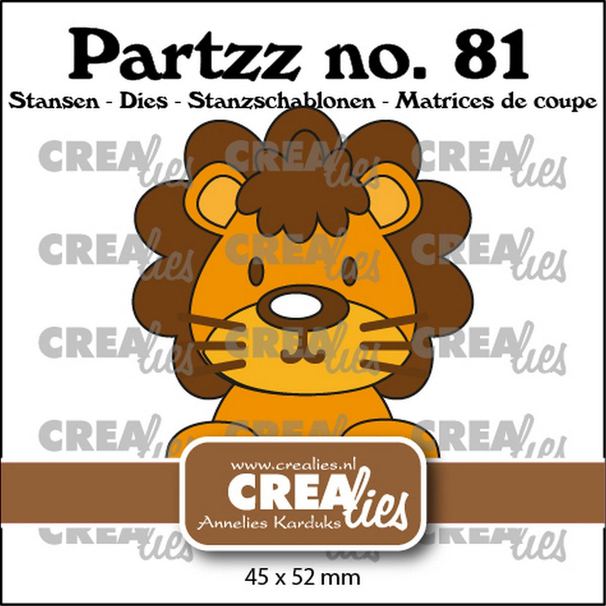 Crealies • partzz leeuw