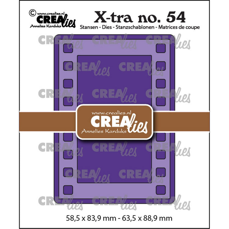 Crealies • xtra snijmal atc filmstrip