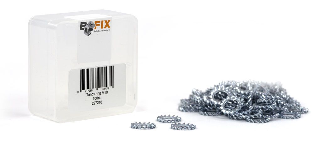 Bofix Tandveerring M10 Zink (P100)